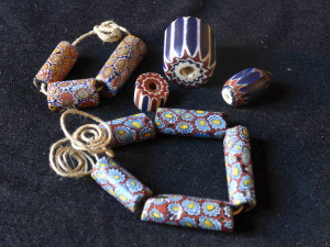 The famous Rosetta and other 19th-c.beads