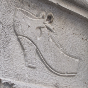 18th-century shoe_relief